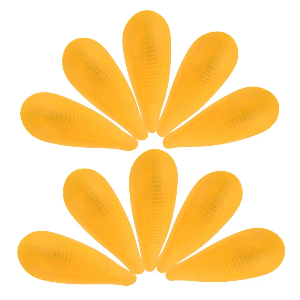 

Hanger Shoulder Pads Anti-Deformation Design For Clothes Hanger Shoulder Protectors Suit Coat Sweater Rack Yellow