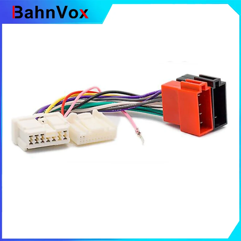Bahnvox Car Stereo Radio ISO Wiring Harness Connector Adaptor Cable for RENAULT Logan, Sandero, Duster 2012+ for DACIA 2011+