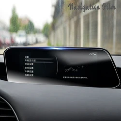 Tempered Glass Car Navigation Protector Film for Mazda 3 BP Axela CX-30 CX30 2019-2022 LHD Dashboard Monitor Screen Stickers