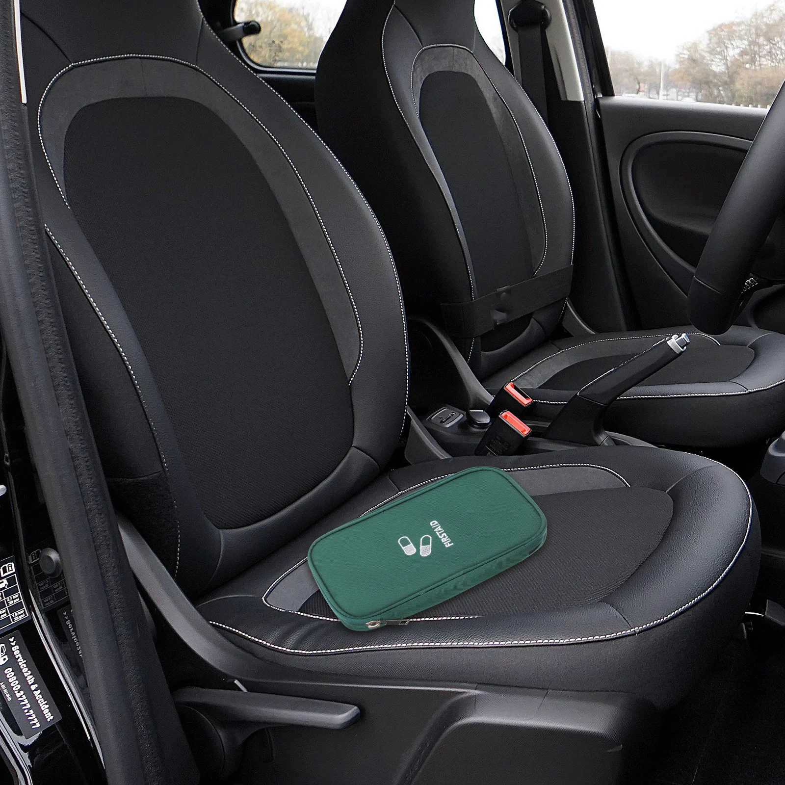 حقيبة تخزين أدوية كبيرة محمولة ومتينة للسفر والإسعافات الأولية حقيبة طبية بسحاب حقيبة تخزين أدوية مدمجة