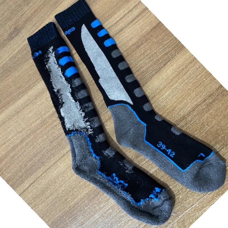 Zimowe ciepłe skarpety bawełniane unisex Sportowe skarpety narciarskie Snowboard Jazda na rowerze Jazda dla dorosłych Grubsze skarpety termiczne