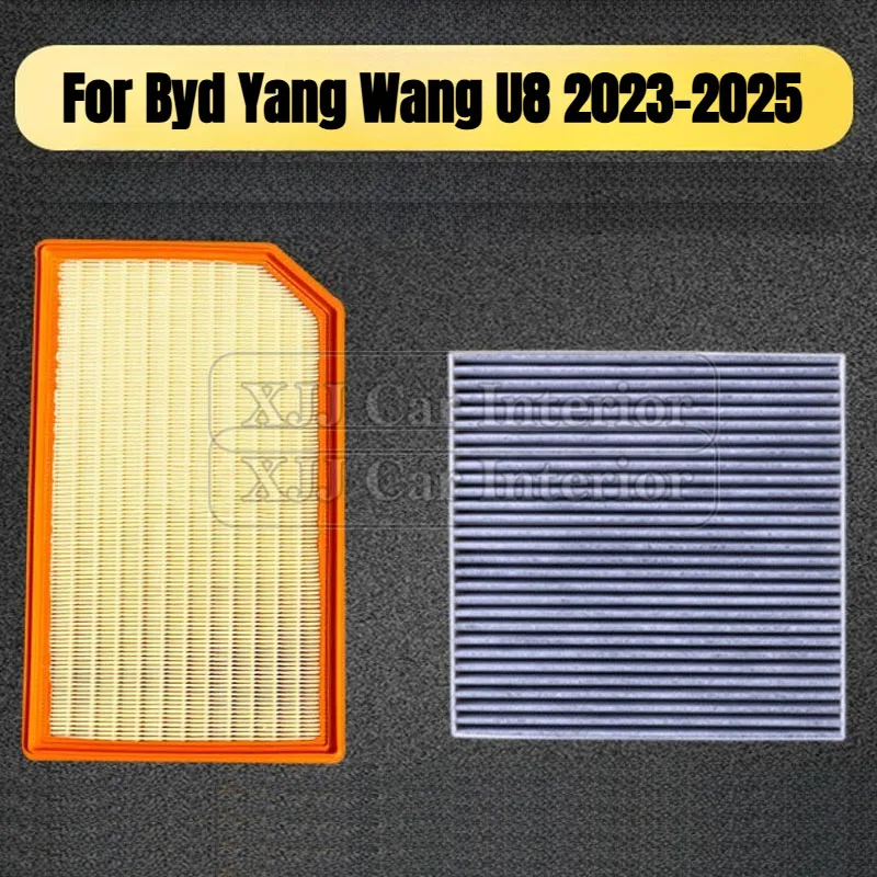 

New For Byd Yang Wang U8 2023-2025 Air Filter Element Cabin Air Conditioner Element Filter (2.0T) Diffuser Automotive Accessorie