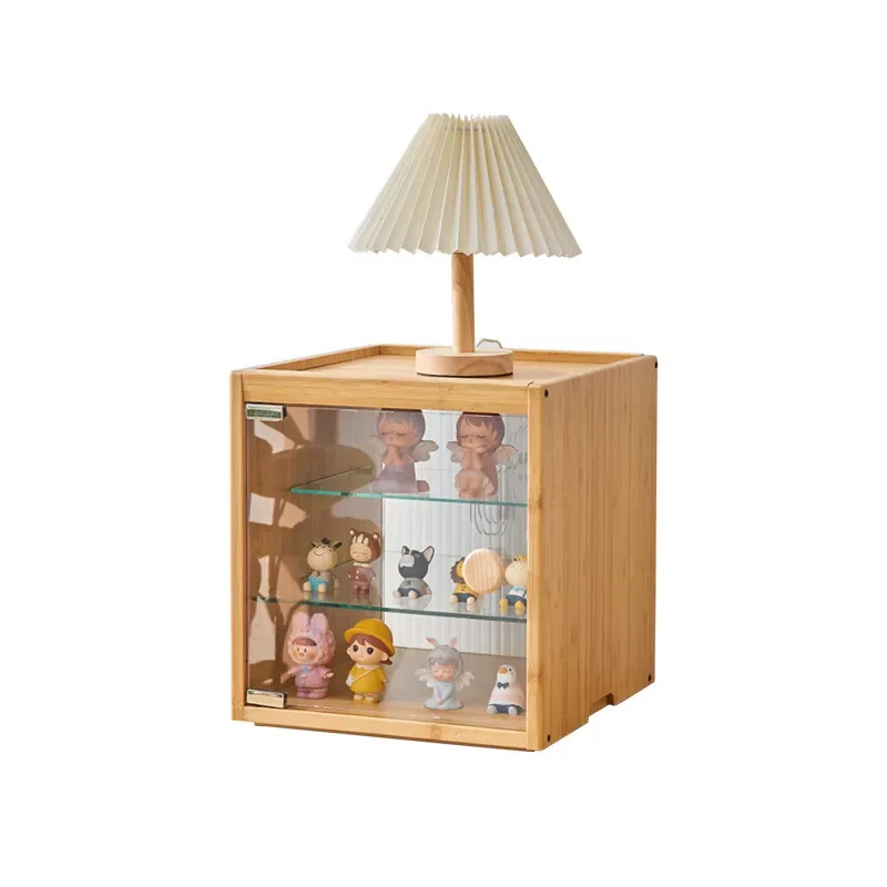 Modular Lattice Storage Cabinet Floor to Ceiling Bookshelf with Door Display Unit for Living Room Home Organization