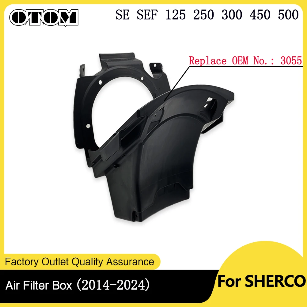 Air Filter Box For Sherco 2014-2024 SE SEF 125 250 300 450 500 Motorcycle Parts Intake Filters Housing Guard Protection Cover