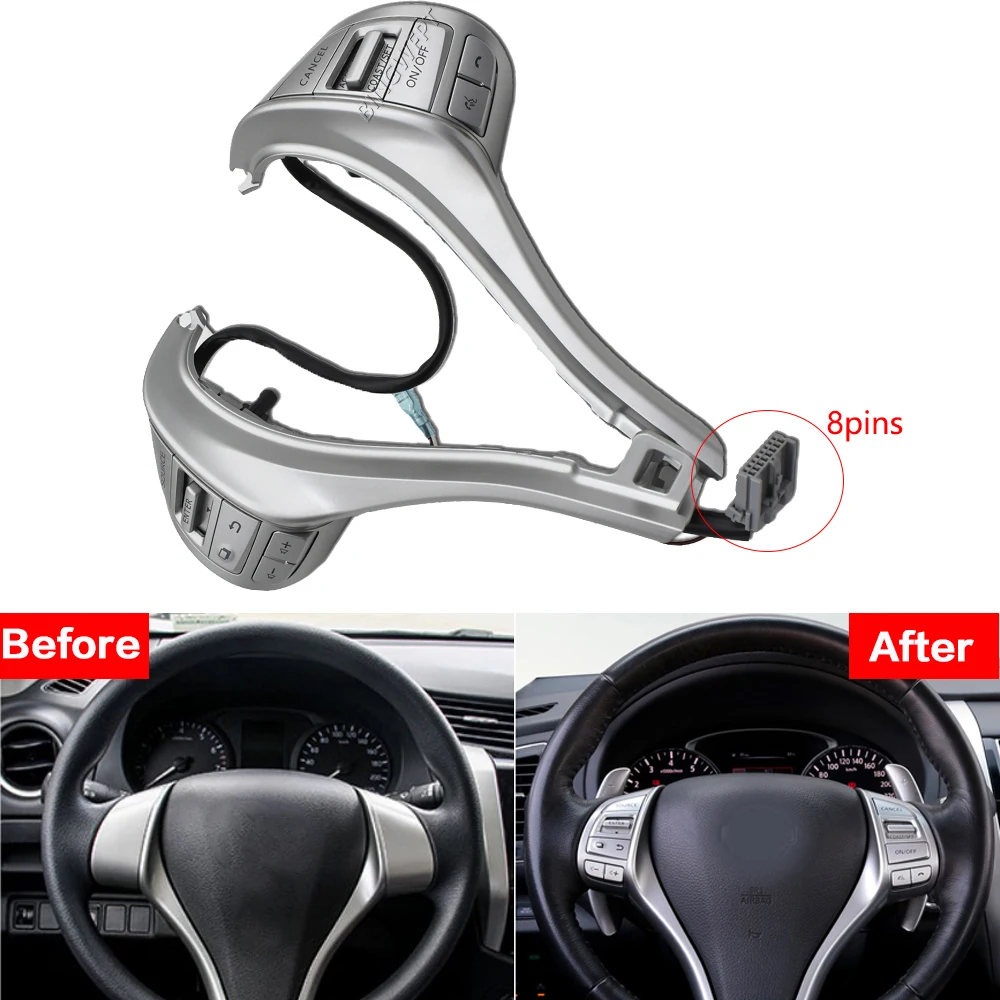 Multi-function Steering Wheel Switch Audio Volume Cruise Control Switch Button For Nissan Altima 2013 2014 2015 2016 2017 2018