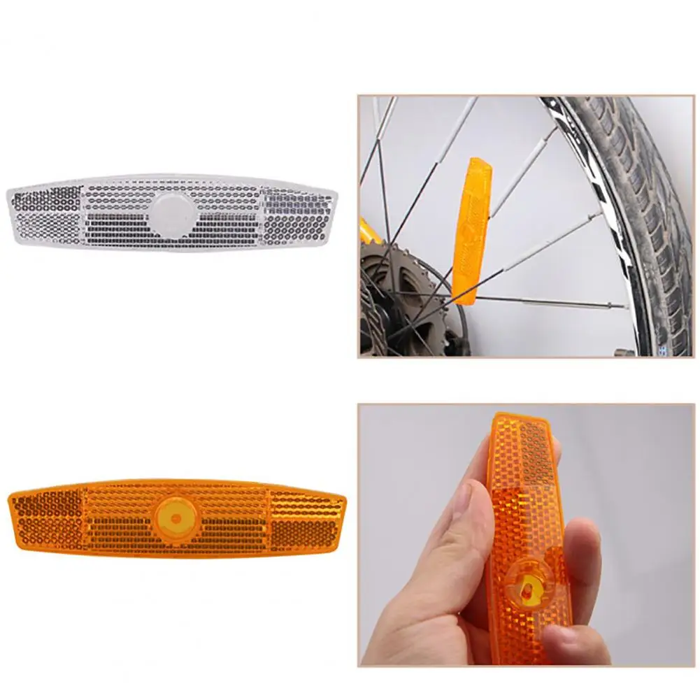 Road Bike Warning Spoke Safety Reflector light Stable High Strength Anti Rust Spoke Warning Reflector Cycling Accessory