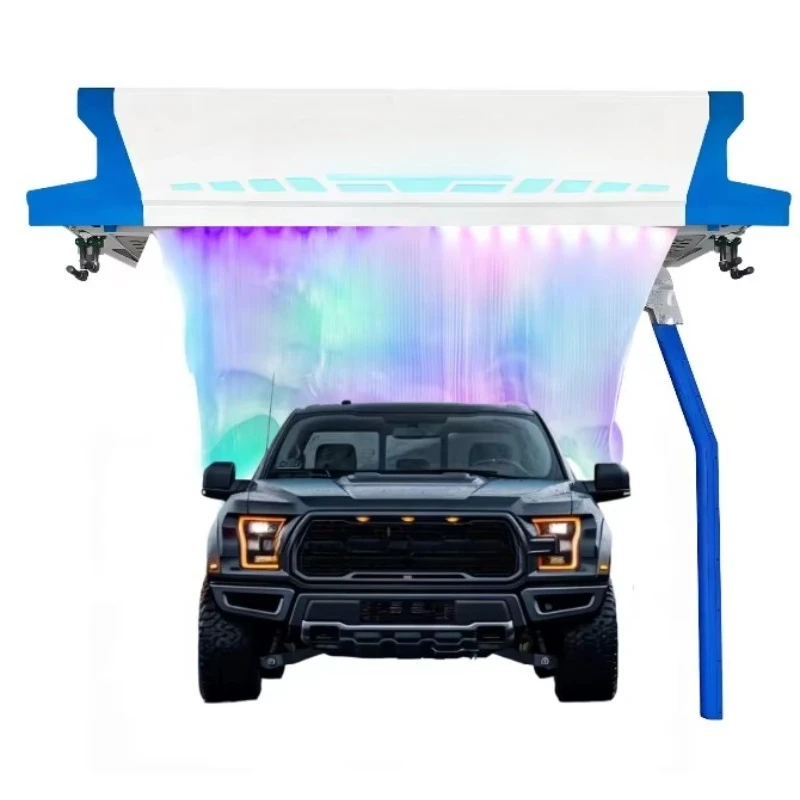 Universal All-size Cars Local Embassy Certification Customized Language 360 Car Wash Machine Automatic for Gas Stations