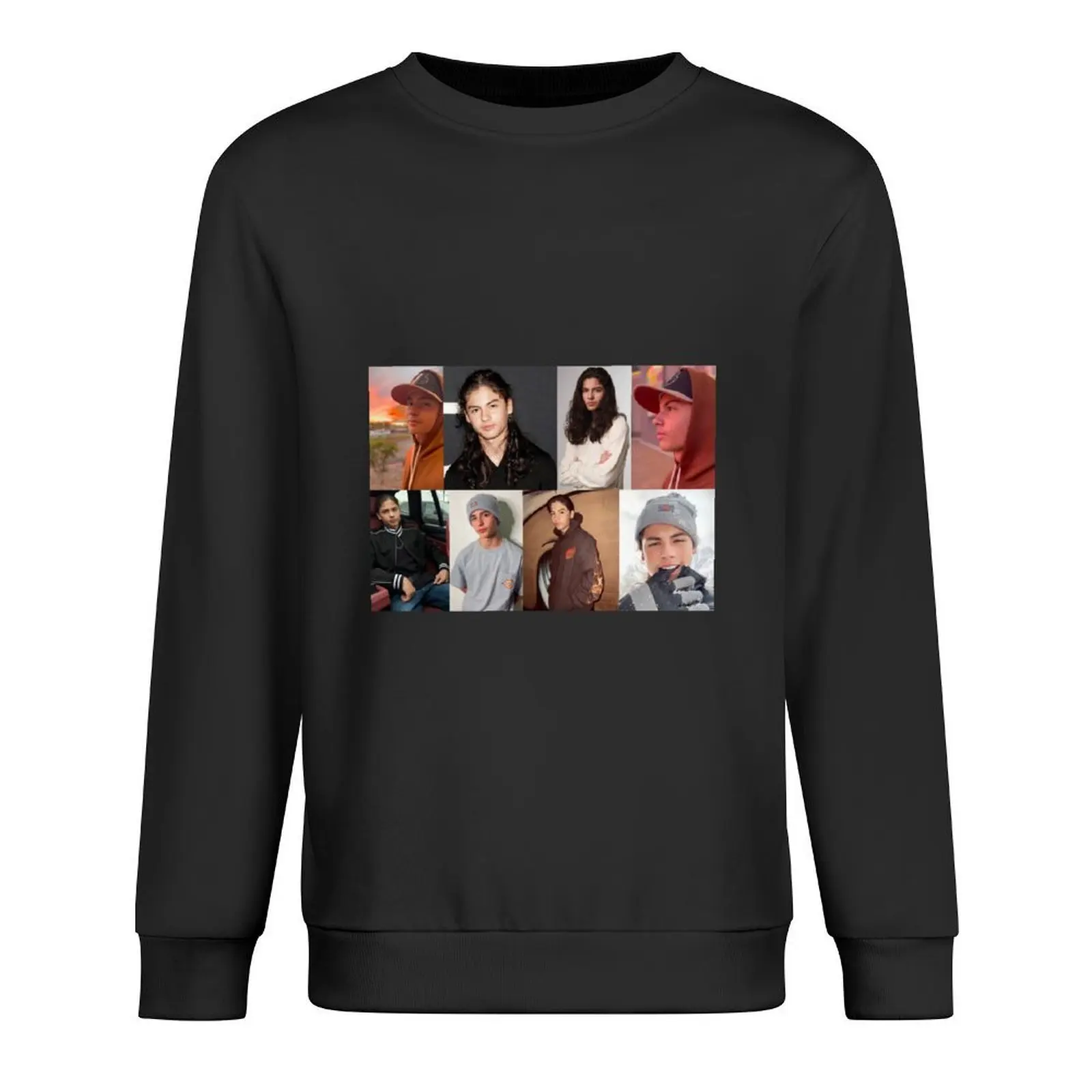 

Miguel Cazarez Mora Collage 2 Pullover men's coat men's sweat-shirt mens clothes anime clothing oversize sweatshirts
