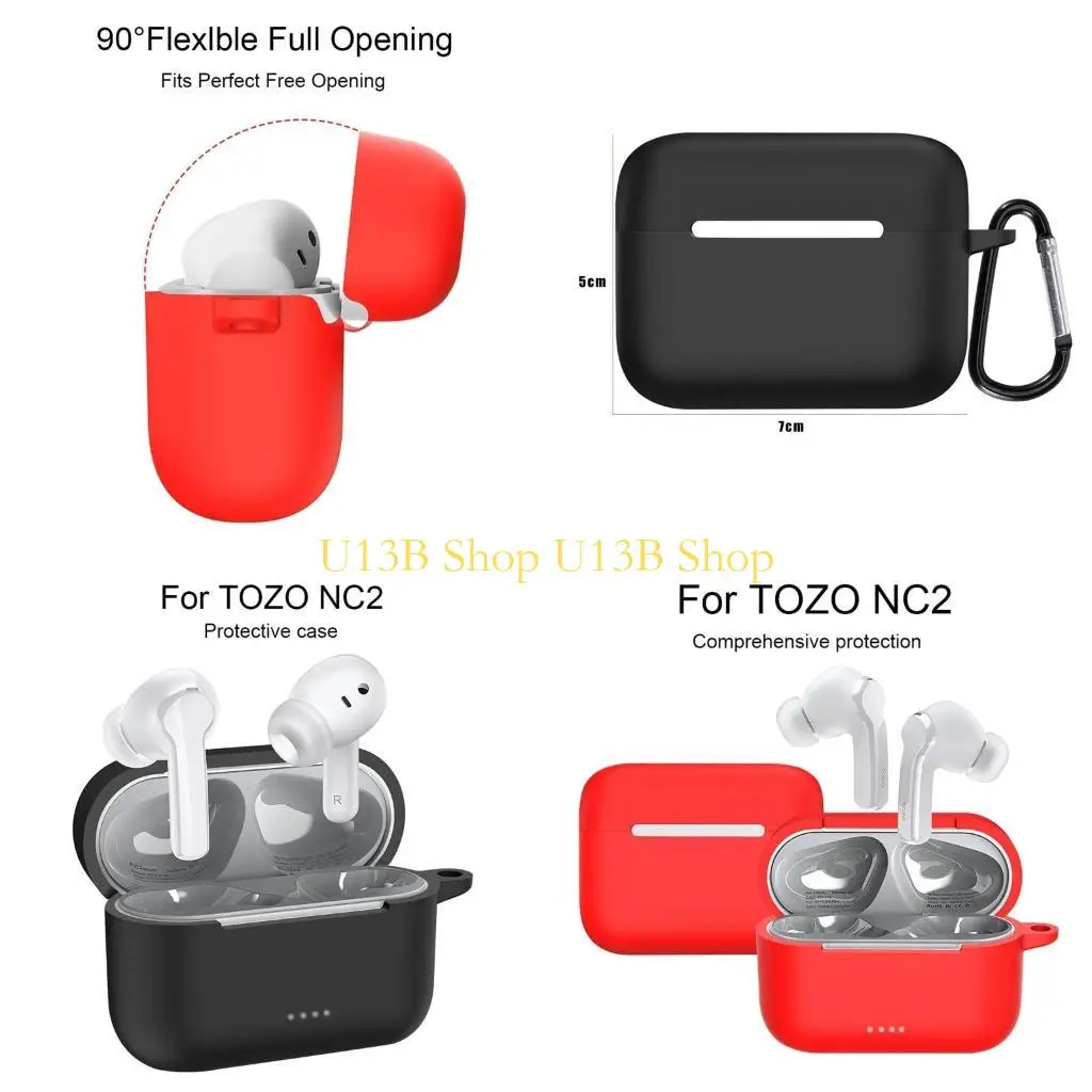 

Силикон для наушников U13B для защиты корпуса Antip-Scratch без скольжения для Tozo