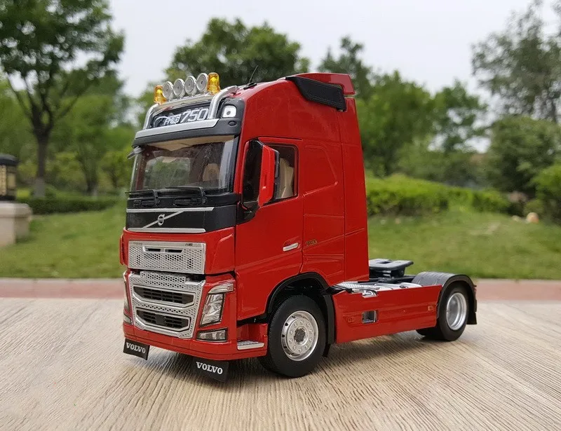 Classic Alloy Toy Model Gift 1:32 Scale V/l vo FH16 750 4X2 Delivery Truck Tractor Vehicles DieCast Toy Model For Collection