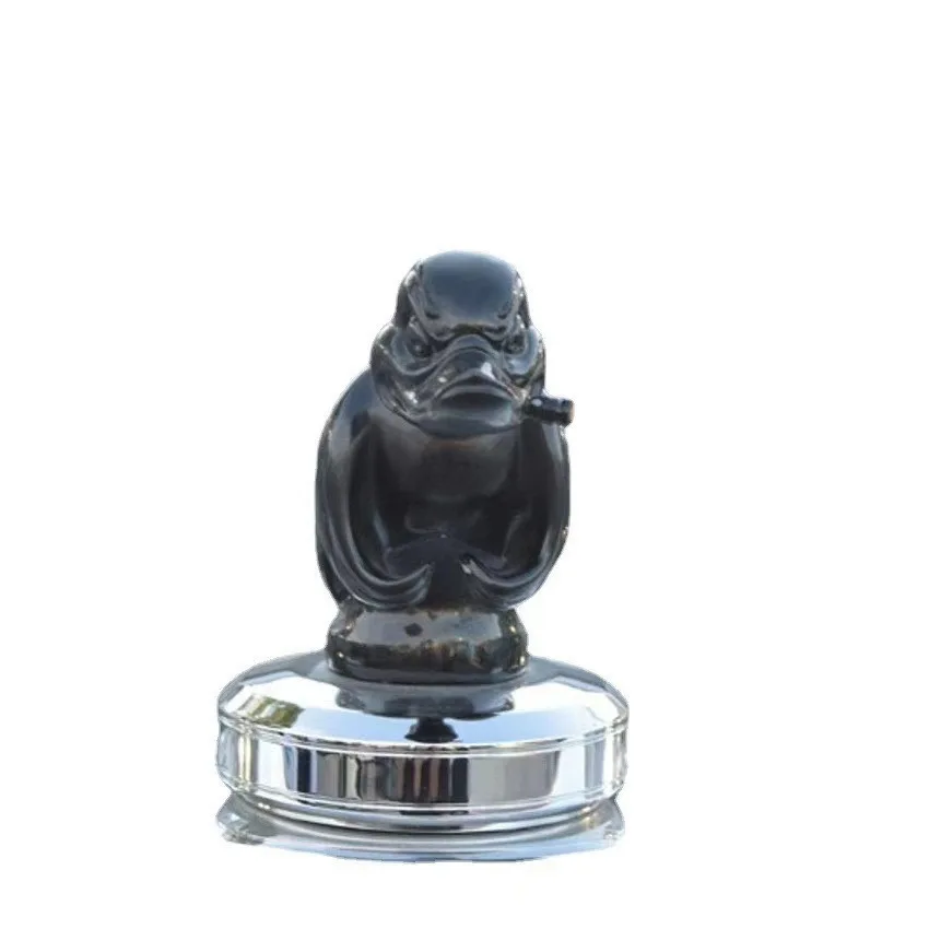 

Angry Resin Утка Капот двигателя Украшение Орнамент Веселый Декор салона автомобиля