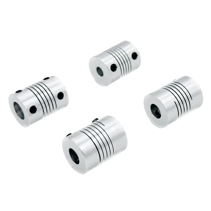 D19L25 Aluminum Z Axis Flexible Coupling, Bore 3/4/5/6/6.35/8/10mm for Stepper Motor, 3D Printer Parts