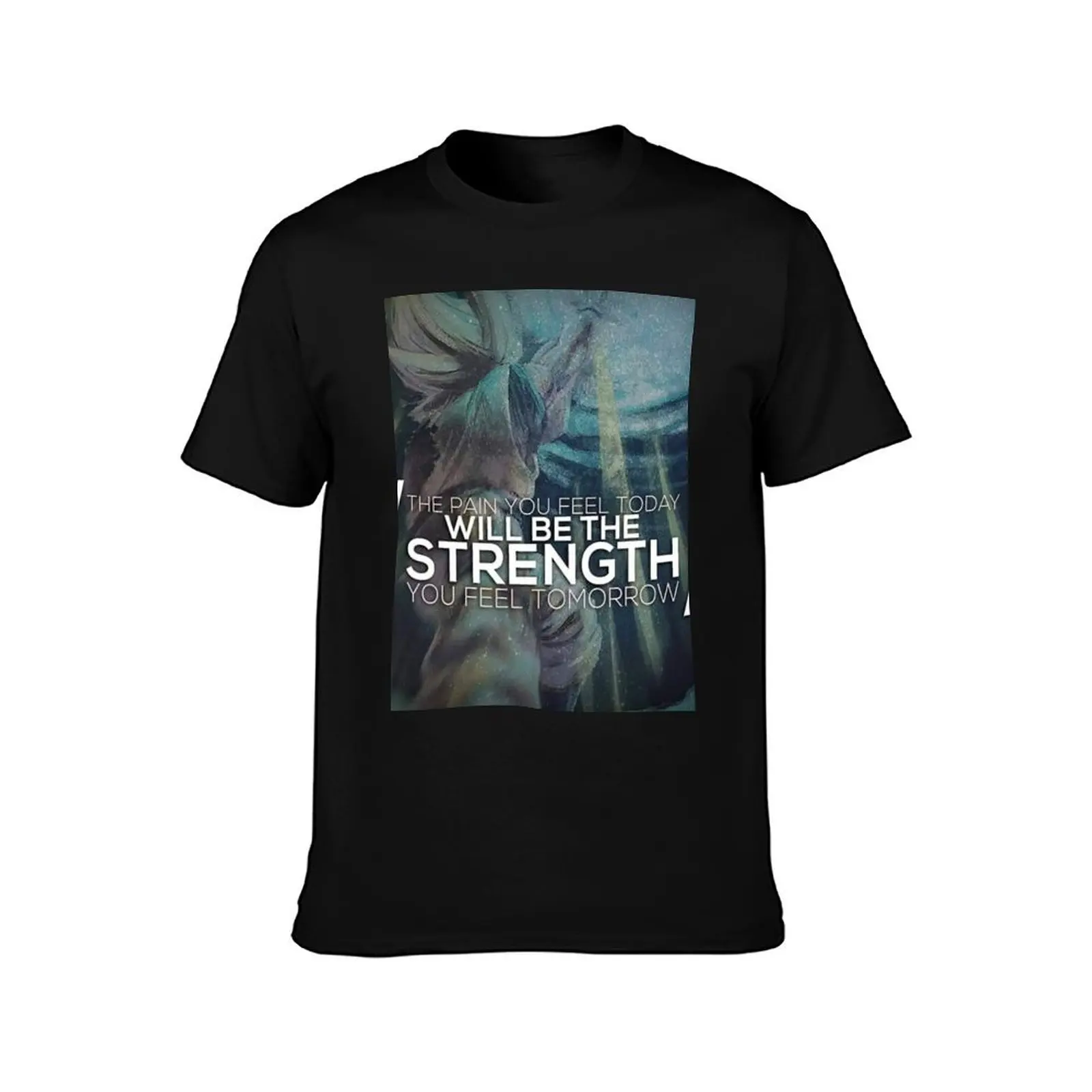 Strength - Motivational T-Shirt vintage graphic tee custom shirt graphic t shirt vintage plus size clothes clothing for men