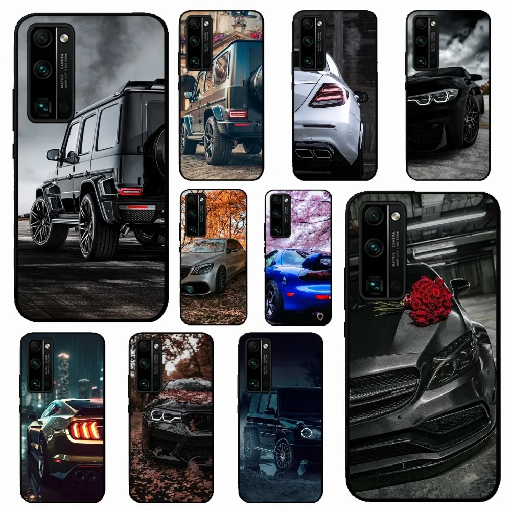 Sports Car Mercedes Phone Case For Huawei Honor 10 lite 9 20 7A pro 9X pro 30 pro 50 pro 60 pro 70 pro plus