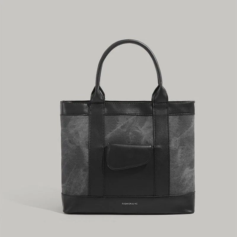 

Женские сумки-тоут, модная, приятная, большая вместительная, ретро-сумка на одно плечо