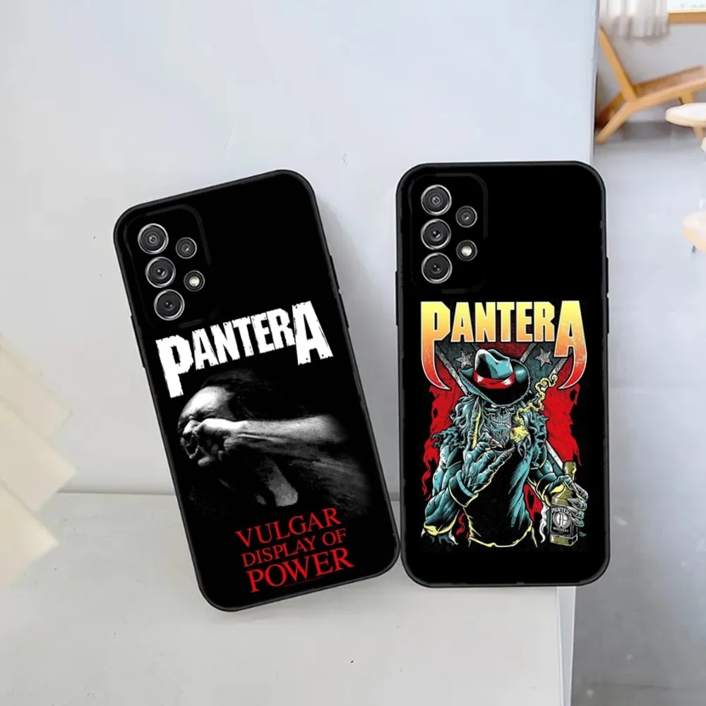 Pantera Ritual Metal Band Phone Case For Samsung S25,S24 Ultra,S20,S30 plus,S22 plus,S23,S30 ultra 5G Silicone Cover