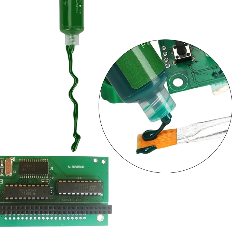 Multifuction Solder Mask 3 Second Cures Easy Apply Mask for PCB BGA Board Repair D5QC