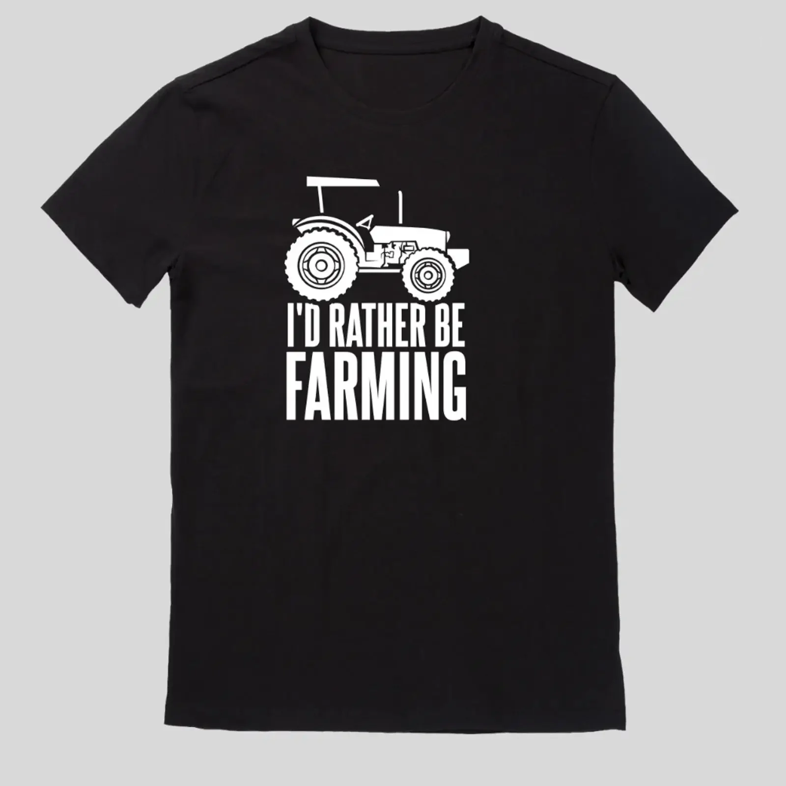 Farming Bulldozer Quote T Shirt Image 1 of 2 vintage Washed Breathable fashion Slightly Casual designer clothes Soft Stretched