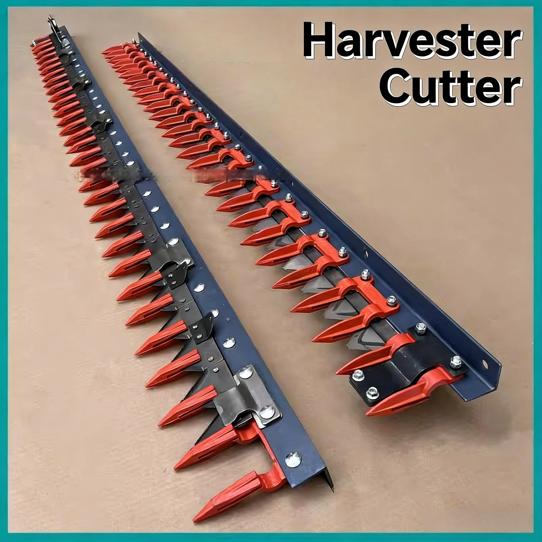 Combine Harvester Cutter Bar Frame Assembly Knife Guard Kit Durable Agricultural Replacement Accessories for  Harvesting