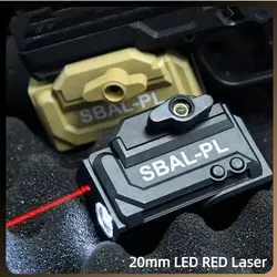 Nylon op de bodem gemonteerde geïntegreerde infrarood LED-zaklamp voor 20 mm rail speelgoedpistool infrarood Glock
