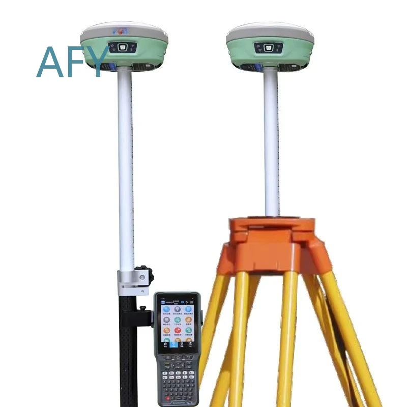 GPS GNSS RTK Dual Frequency Receiver 800 Channel IMU Tilt Survey Base Station for A90 A60pro A70pro Test Instrument Surveying
