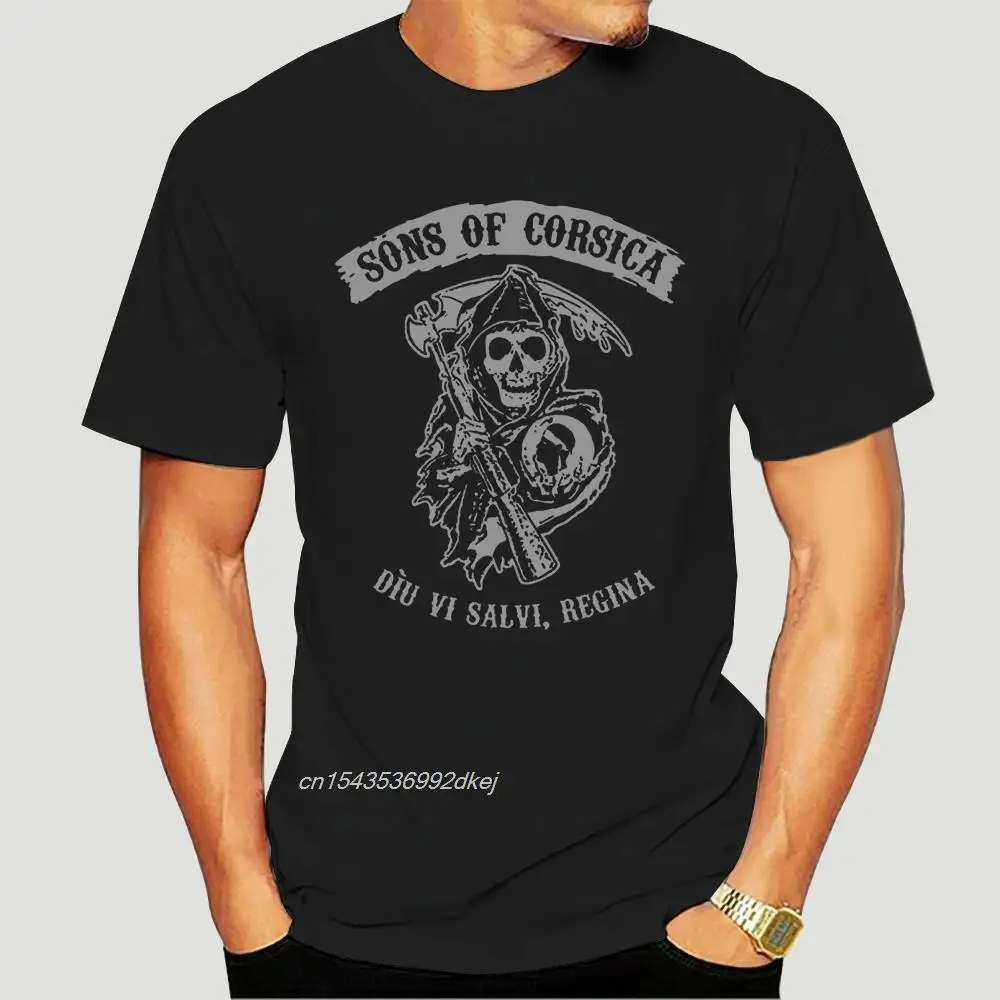 Men T Shirt  Tee Shirt SoA Corsica Corsica Tshirts Women T-Shirt 1820D