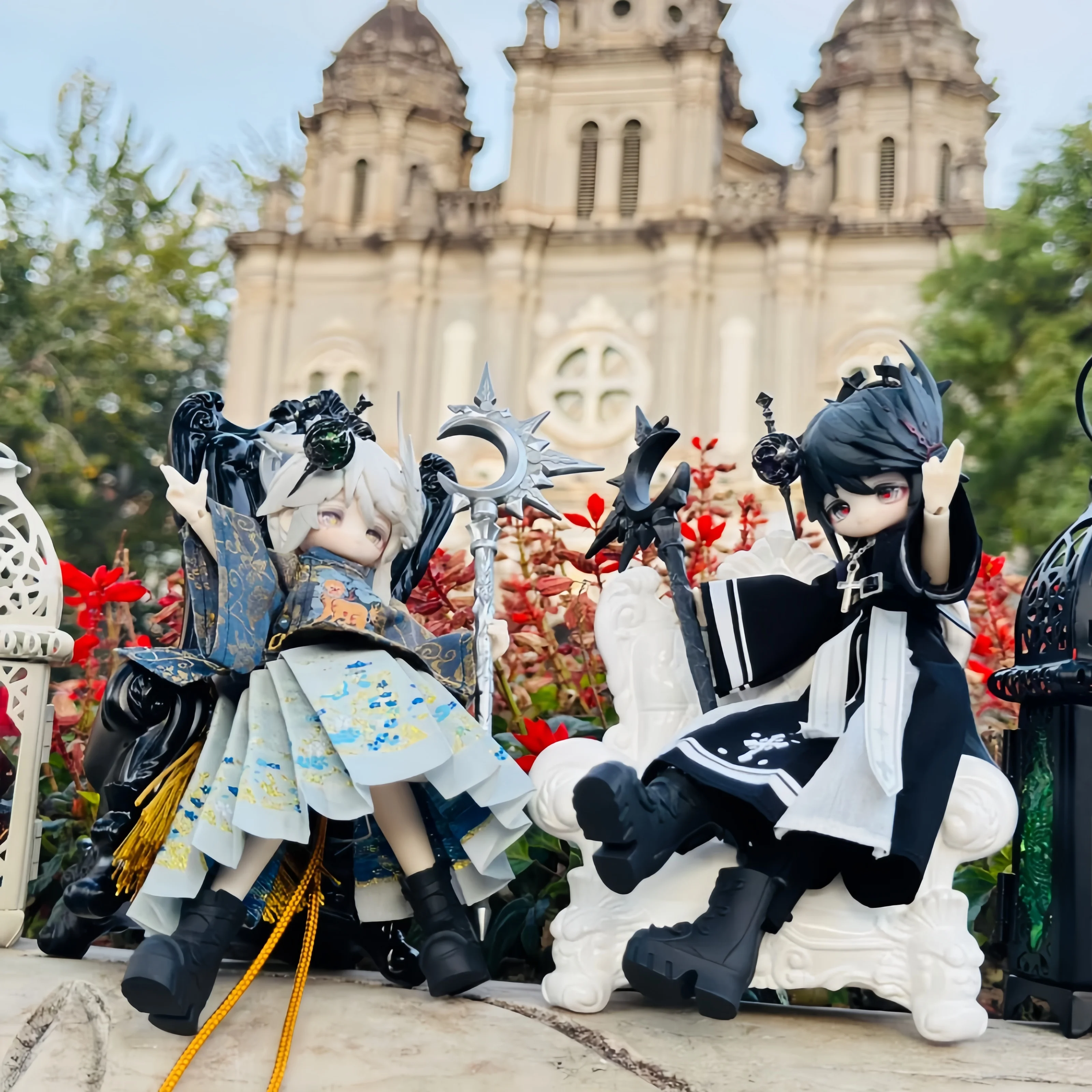 In Stock Mjd Lunar Lore Series Inedible Blind Box 1/8 Scale Anime Action Figure Girl Birthday Desktop Decoration  Accompany Gift