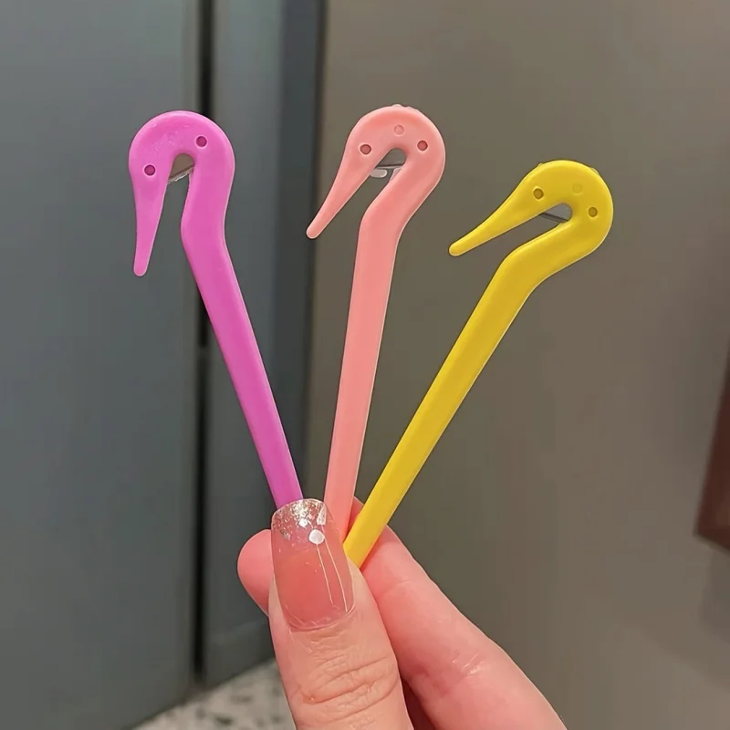 

2Portable Hair Removal Tool Disposable Hair Tie Cutter Hook Hair Tool Non-Damaging Hair Removal Hair Rope Remover