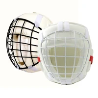 Casco de boxeo, máscara de malla metálica, equipo para la cabeza, Sparring, Kickboxing, Karate, Taekwondo, entrenamiento BJJ, casco integral de artes marciales