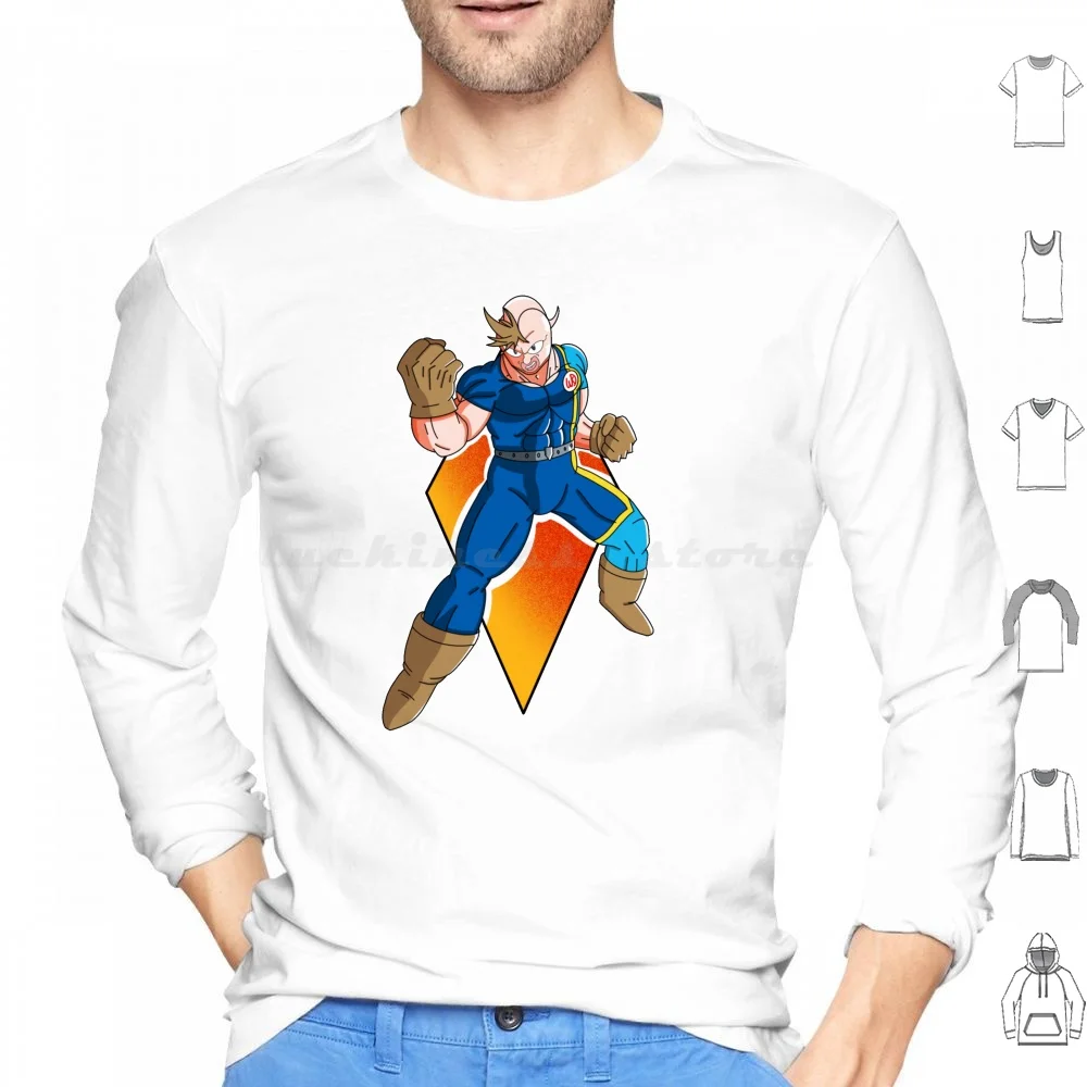 The Kid! ( Colored ) Hoodies Long Sleeve Mantaro Kinniku Kinnikuman Ultimate Muscle Kid Muscle Anime Anime Design