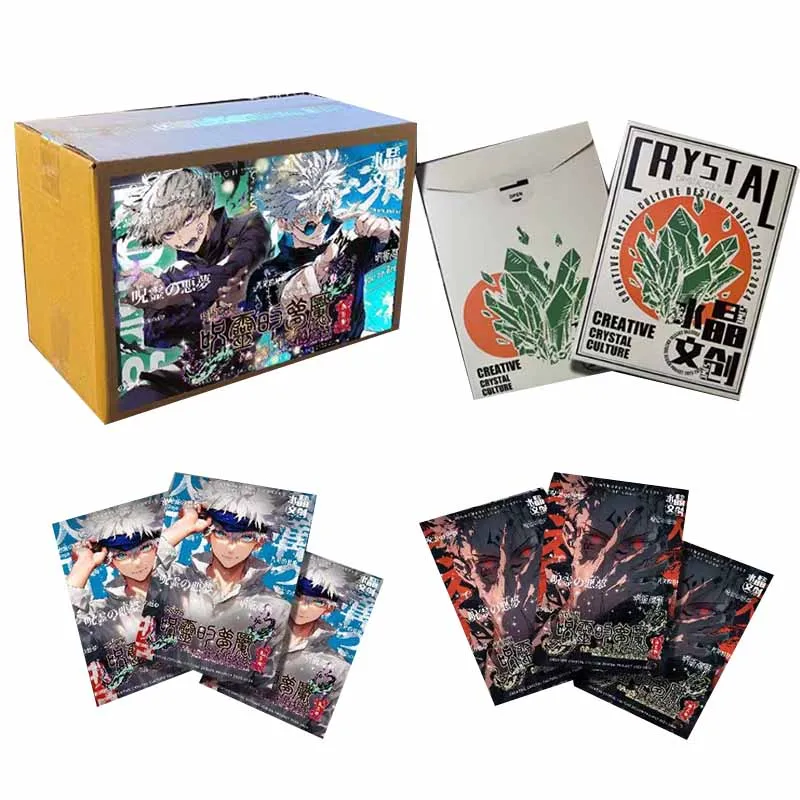 Wholesale Jujutsu Kaisen Cards Booster Box TCG Cards Original Design 1Case Board Games Playing Cards Rare Collection