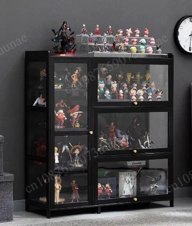 Acrylic doll display cases and models, non-glass transparent storage racks for blind boxes to decorate collectibles