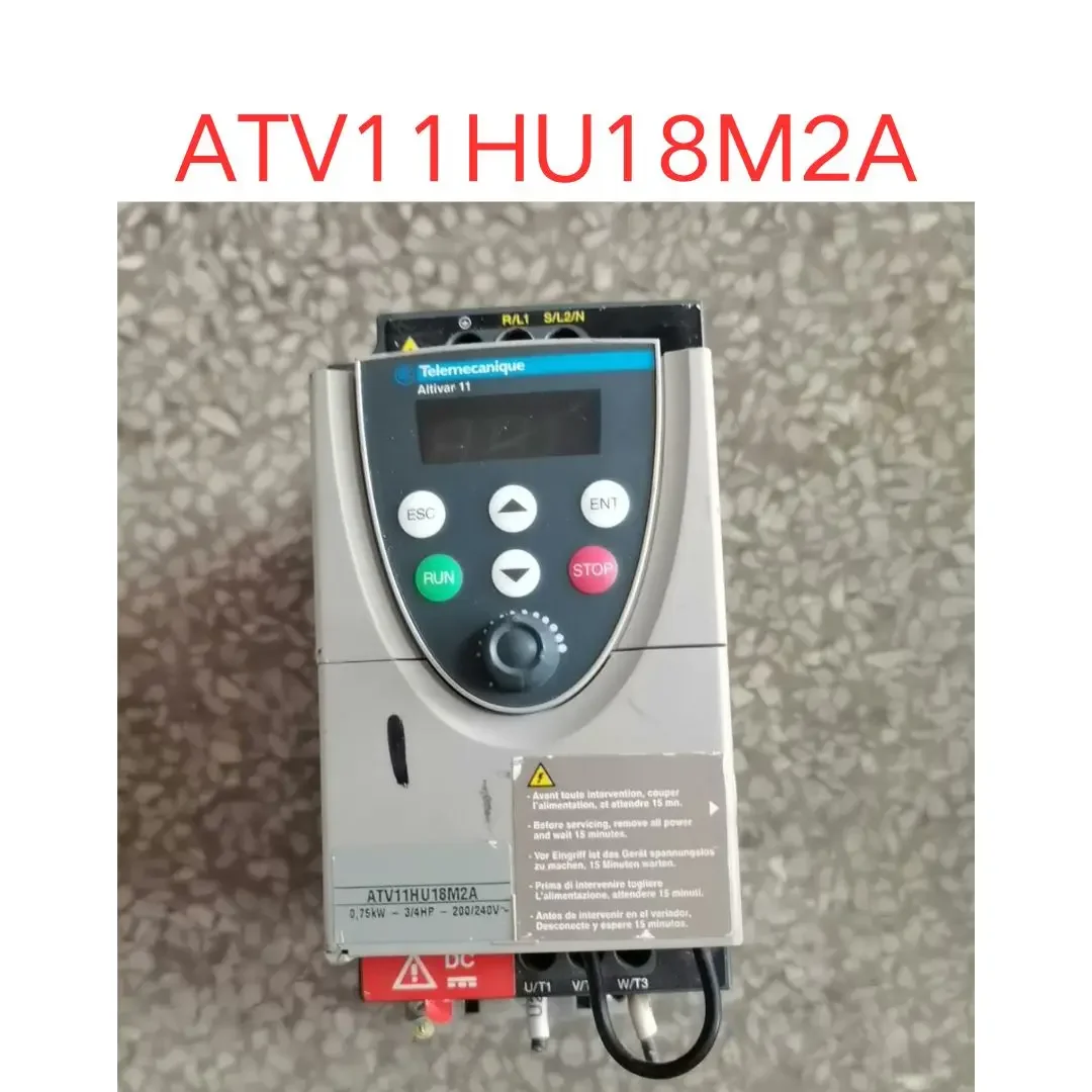 

used ATV11HU18M2A Inverter 0.75KW test OK Fast shipping