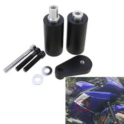 Black Frame Sliders Anti Crash Falling Protection Pad Fit For YAMAHA 2003 2004 2005 YZF-R6 YZFR6 / YZF-R6S YZFR6S 2006 2007 2008