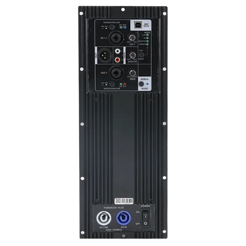 Lihui Dsp 2ch 1000w Power Amplifier Module For Active Line Array Speaker 3-way And 2-way Active Sound System Speaker Power Ampli