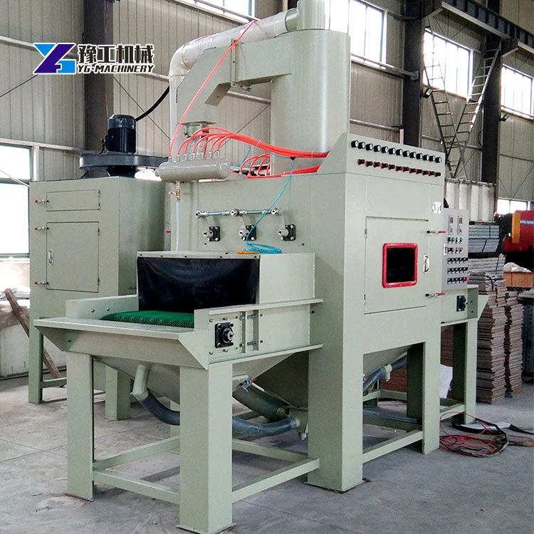 Roller Conveyor Sand Blasting Machine Automatic Blasting Sheet Material Sandblasting Machine
