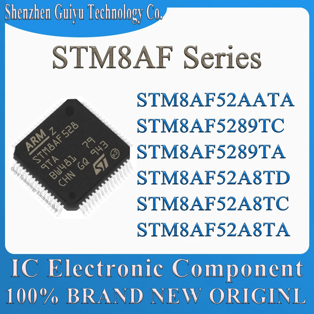 

STM8AF52AATA STM8AF5289TC STM8AF5289TA STM8AF52A8TD STM8AF52A8TC STM8AF52A8TA STM8AF52 STM8A STM IC MCU Chip