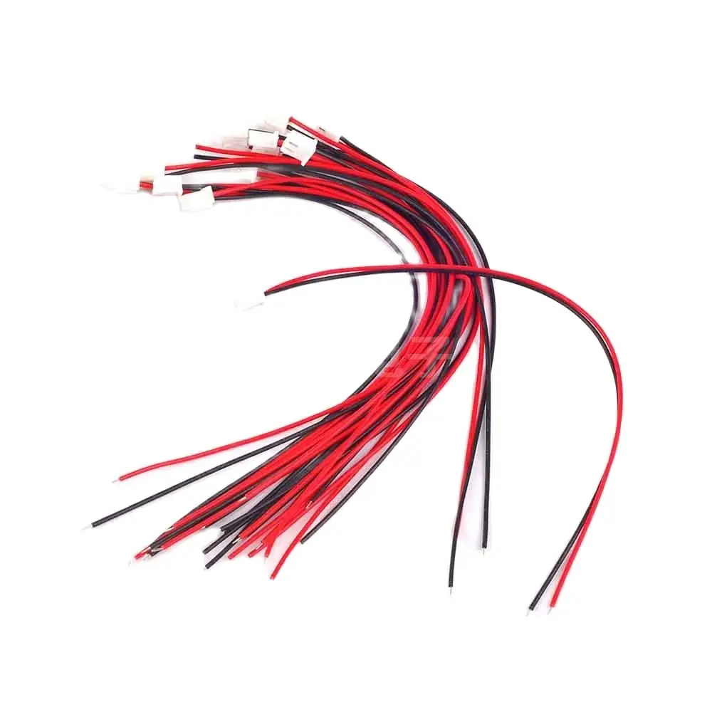 XH2.54-2P with wire head single head wire with straight needle socket long 20CM high quality 24# wire