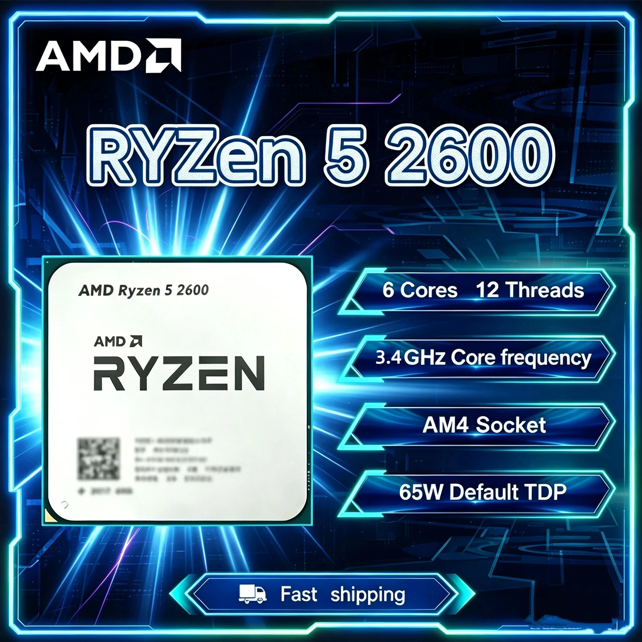 Pc Gaming Ryzen 5 - AMD Ryzen 5 2600 6 Core