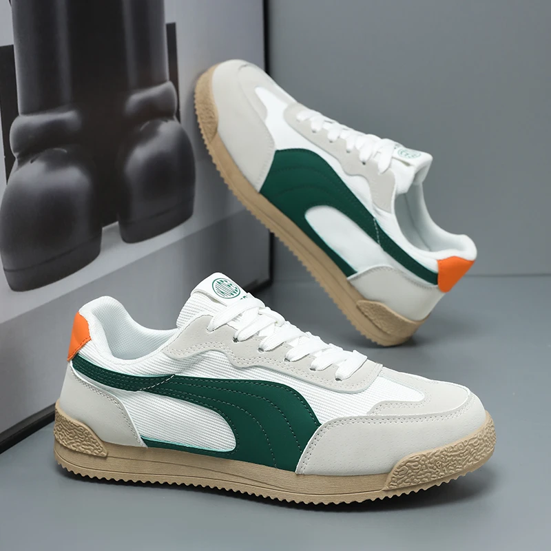

Men Shoes 2025 Summer Retro Casual Sneaker Men Breathable Running Shoes Comfortable Low Cut Sports Shoes Zapatillas Informales
