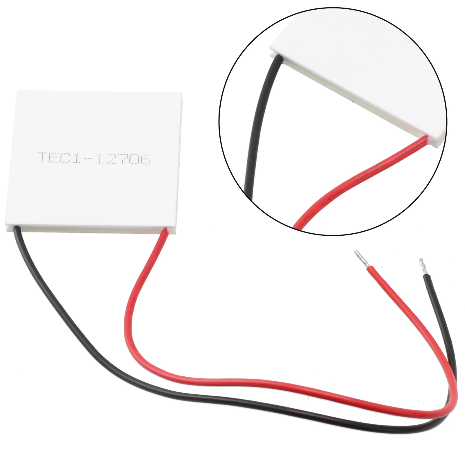 TEC1-12706 40x40mm for peltier Module 12V 4.5A 60W for Max Cooling Power for Thermal Cycling and for Heat Pump Applications in