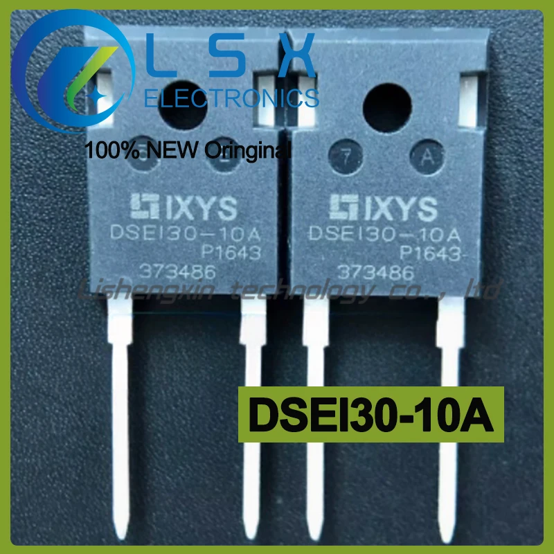 

10шт DSEI30-10A DSE130-10A TO-247 30A 1000V Новый и оригинальный