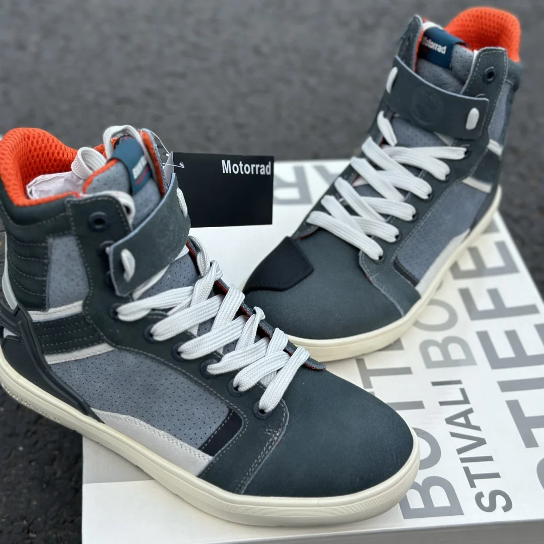 أحذية فاخرة متينة للرجال للدراجات النارية لسيارات BMW Motorrad أحذية رياضية قابلة للتنفس أحذية قصيرة للكاحل أحذية كاجوال مبيعات مباشرة من العلامة التجارية #1
