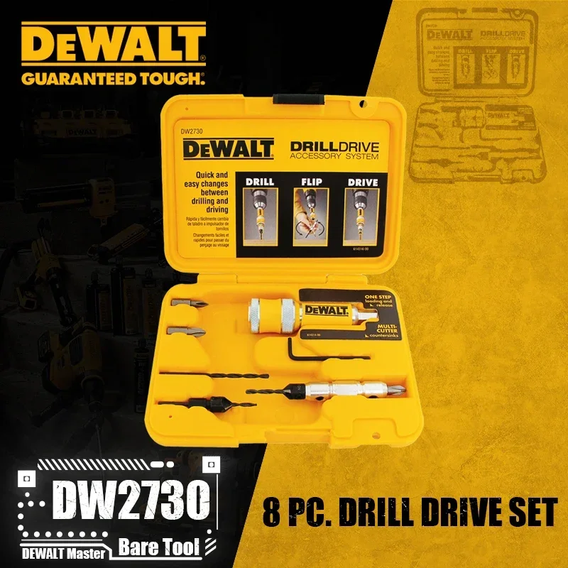 

DEWALT DW2730 8 PC Drill/Drive Kit Power Tool Accessories Woodworking