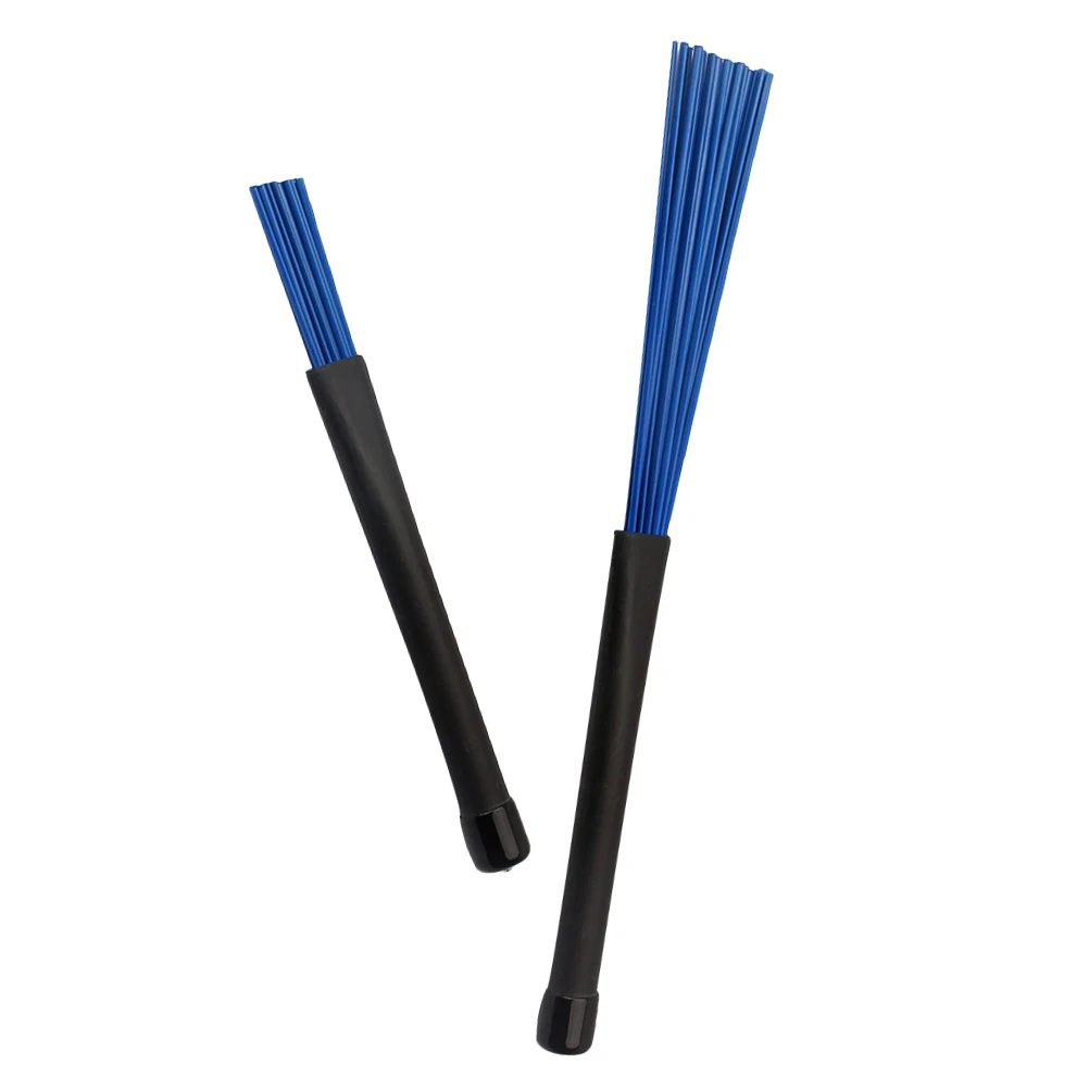

Blue Drum Brush for Drums Accessories Percussion Instruments Repique Sticks Black Handle