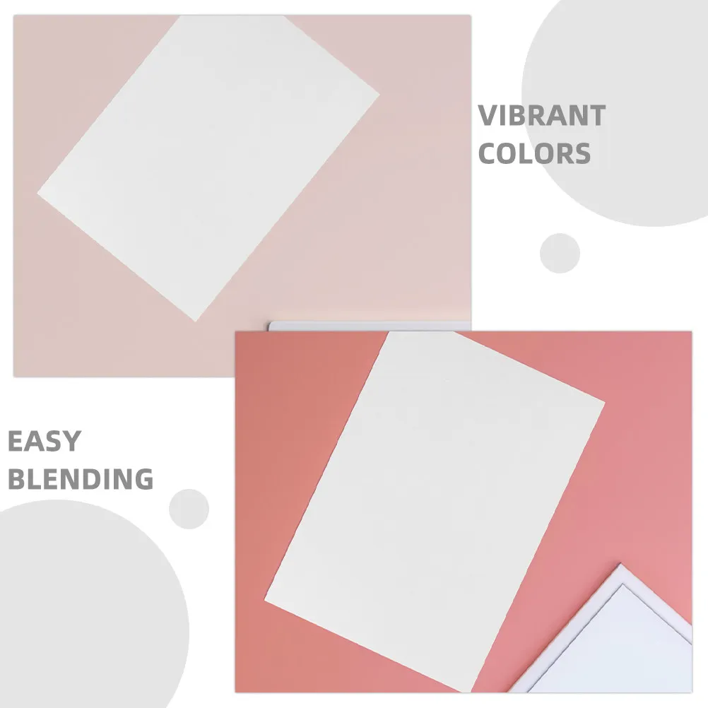 50Pcs Finger Paint Paper For Projects Watercolor Pad Transfer Painting Sheets Fingerpaint