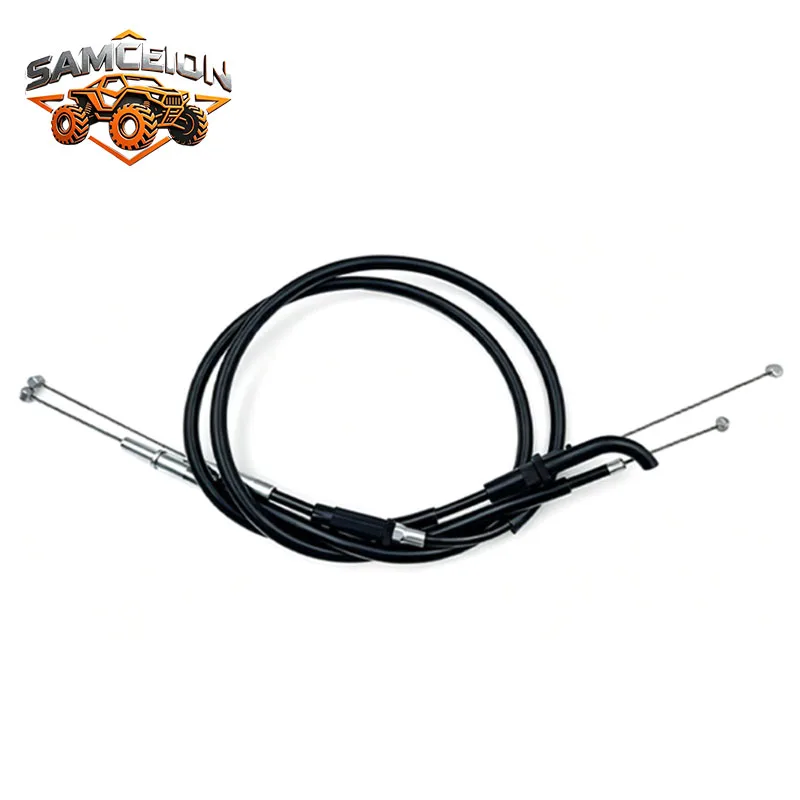 THROTTLE CABLE SET For KAWASAKI NINJA 400 EX400 ER400 Z400 2018-2024,New High Quality  P/N:54012-0659 54012-0660