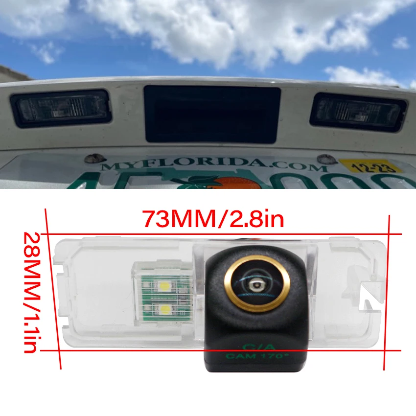 Night Vision Rear View Camera Reversing Camera Car Back up Camera HD CCD For Seat Ibiza 6L 6J SC MK3 MK4 Exeo Exeo ST 2002~2019