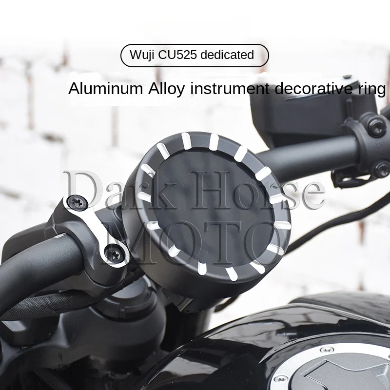 

FOR Loncin VOGE CU525 CU-525 Lnstrument Decorative Cover Aluminum Alloy Frame Protective Shell Code Bezel Protective Cover