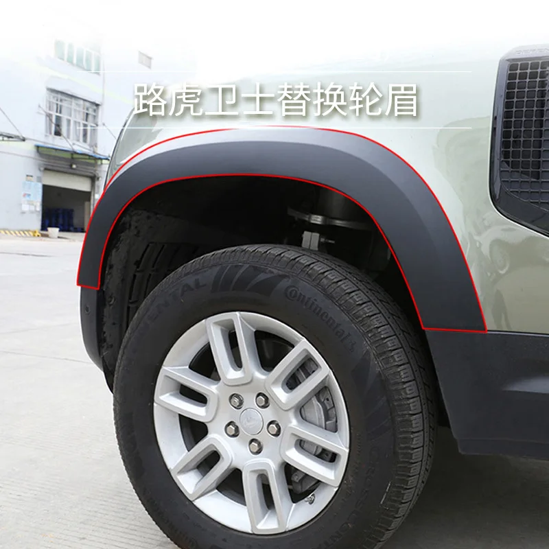SAAR Compatible with 2020-2022 Land Rover Defender 90 Wide Body Wheel Arch PP Matte Material Non-Destructive Replacement Install